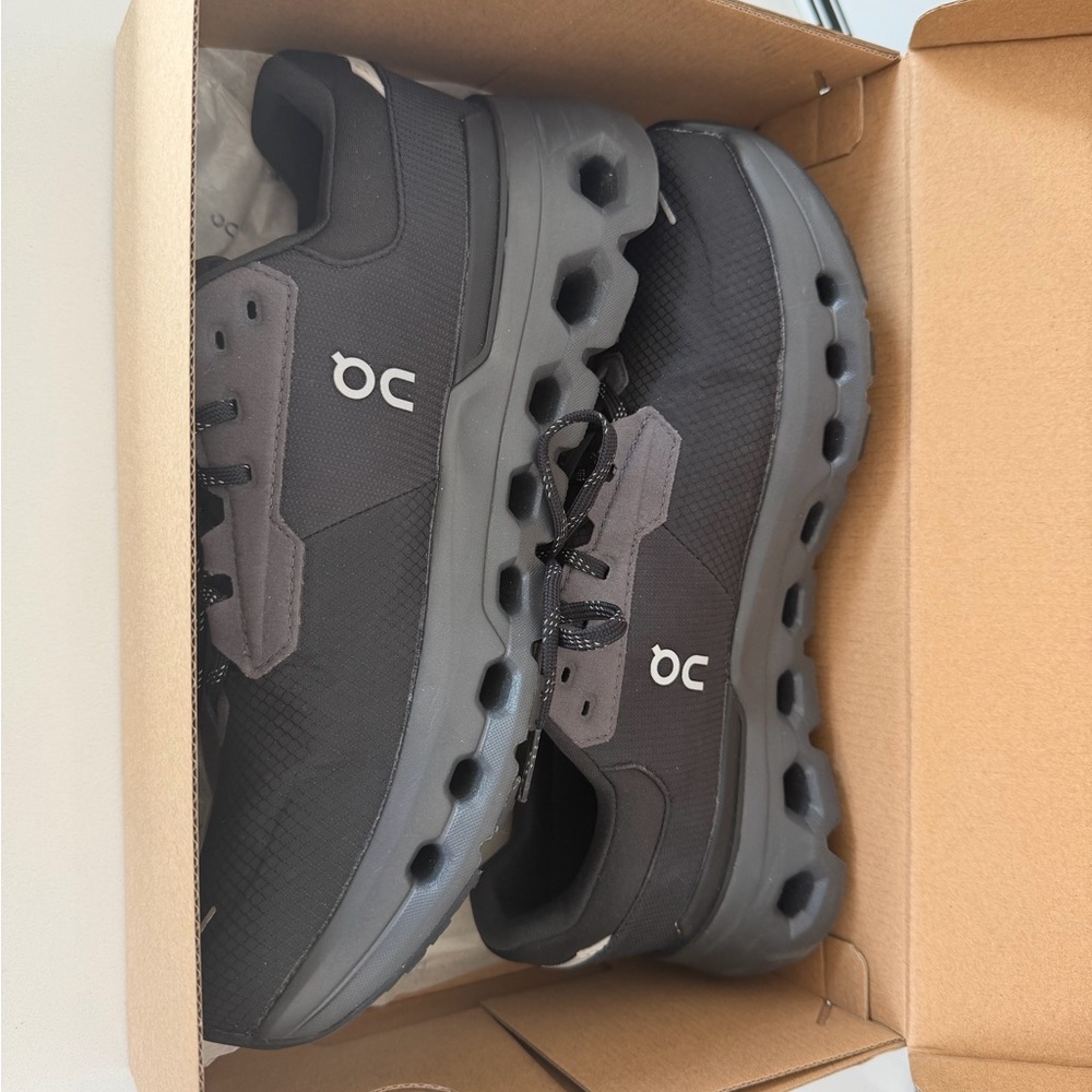 On Running women’s Black and Gray Athletic Shoes